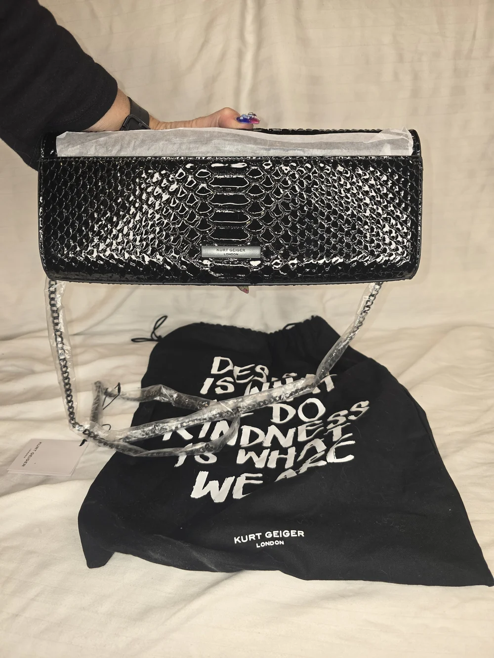 Kurt Geiger Chelsea Drench Long Clutch Crossbody